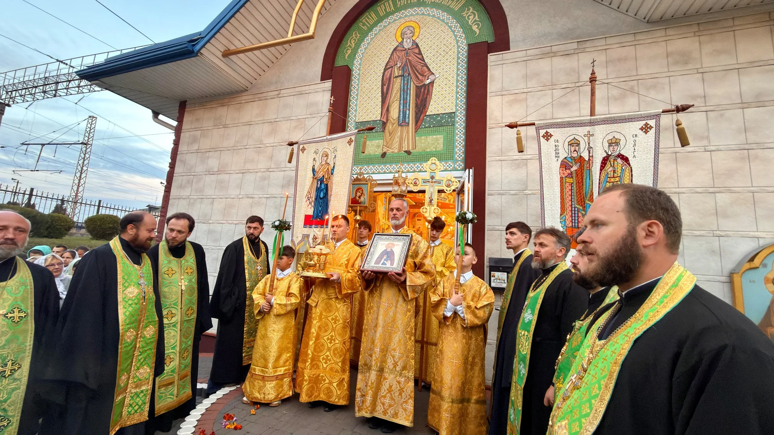 Всенічне бдіння Престольного свята. Фотозамальовки